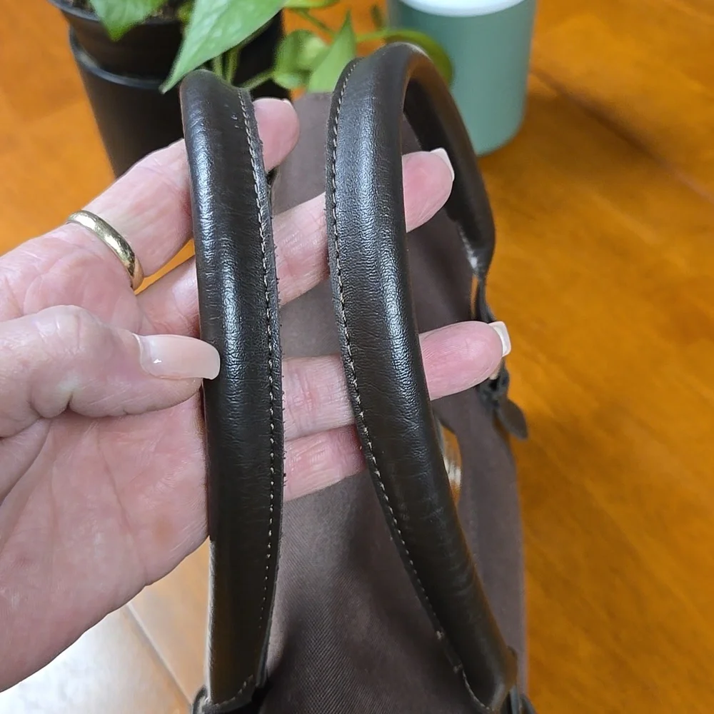 Paquetage Brown Canvas/leather Type Bag